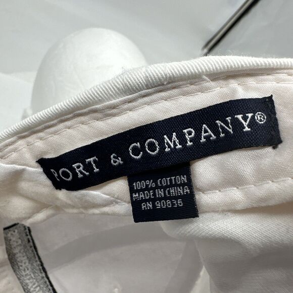 HD SUPPLY WATERWORKS HAT EMBROIDERED STRAPBACK ADJUSTABLE White - Picture 8 of 9